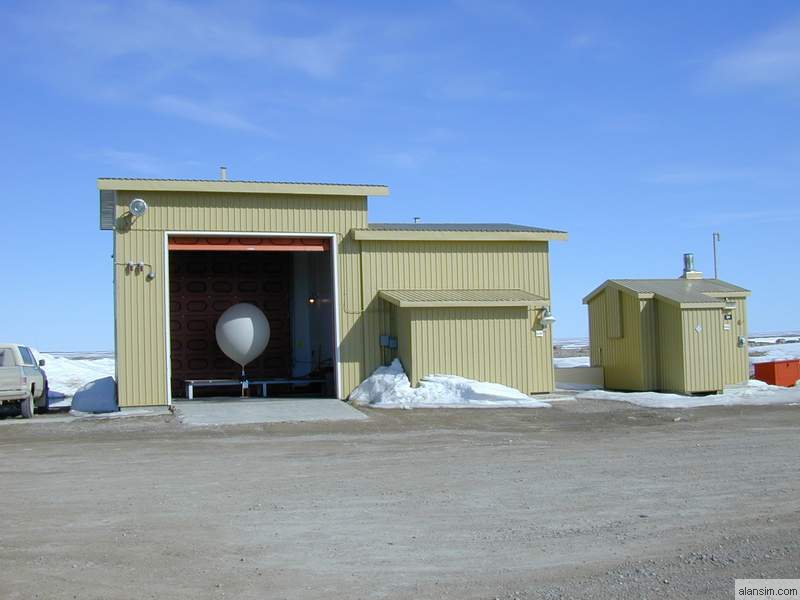 Generator shed.